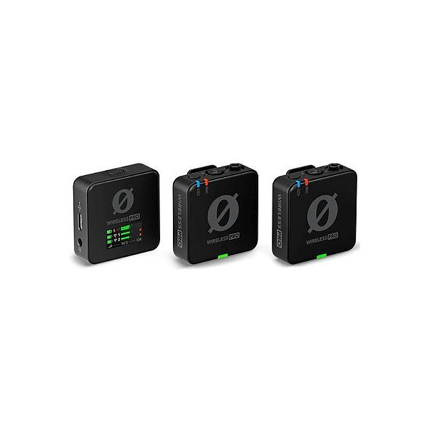 Sistema de Microfone Sem Fio Pro Rode Compacto e Eficiente