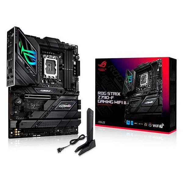 Placa Mãe Asus ROG Strix Z790-F Gaming Wi-Fi II para Intel LGA 1700 - DDR5 ATX