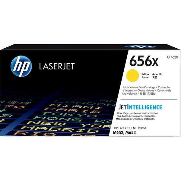 Toner Hp Cf462X 656X Amarelo