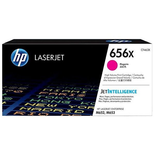 Toner Hp Cf463X 656X Magenta