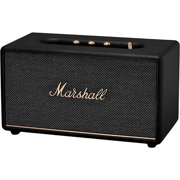 Marshall Stanmore Iii: Caixa De Som Bluetooth Portátil Bivolt - Preto