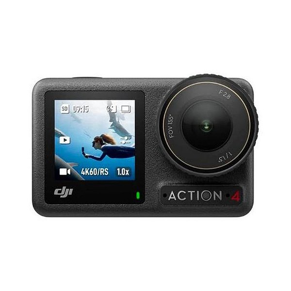 Câmera de Ação DJI Osmo Action 4 Combo Aventura - Cor Preta