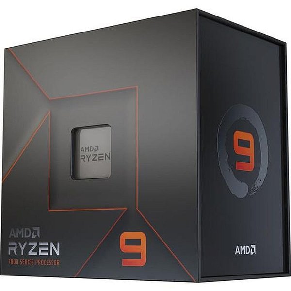 Processador Amd Ryzen 9 7900X 4.7 Ghz - 76 Mb De Cache, Alto Desempenho Para Jogos E Trabalho