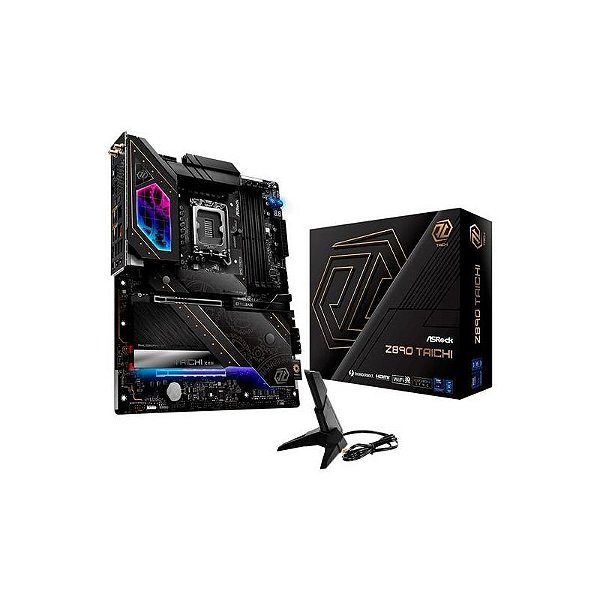 Placa Mãe Asus Z890 Taichi ATX, 4XDDR5, Soquete LGA 1851, Chipset Intel Z890