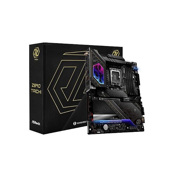 Placa Mãe Asrock Z890 Taichi LGA 1851 - Suporte DDR5 de Alto Desempenho