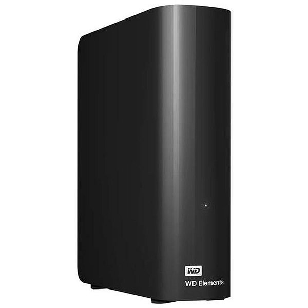 HD Externo Western Digital Elements 20TB 3.5 WDBWLG0200HBK - Preto