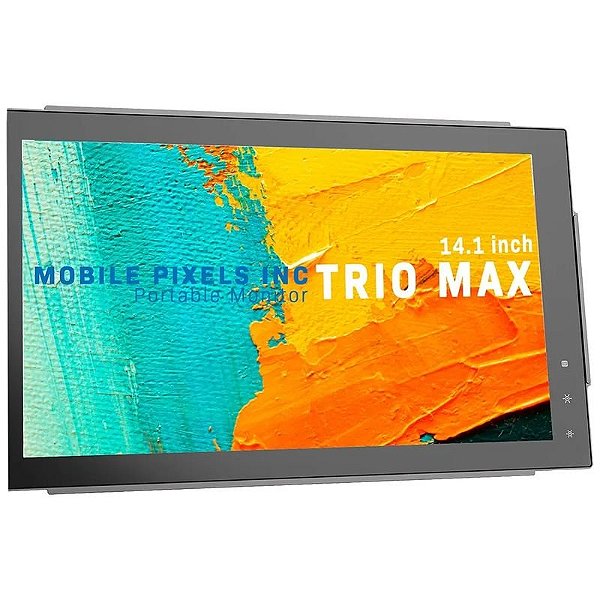Monitor Portátil Trio Max 14" para Laptop - Mobile Pixels Preto (101-1004P01)
