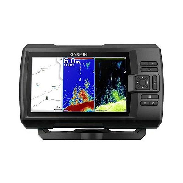 Sonar Garmin Striker 7CV Vivid com Transdutor GT20 para Navegação e Pesca