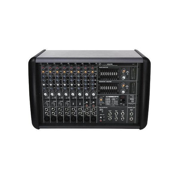 Mixer de Mesa Mackie PPM1008 com 8 Canais Profissionais