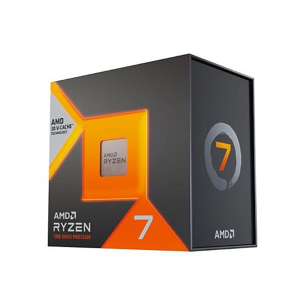 Processador AMD Ryzen 7 7800X3D 4.2GHz AM5 104MB (sem Cooler)