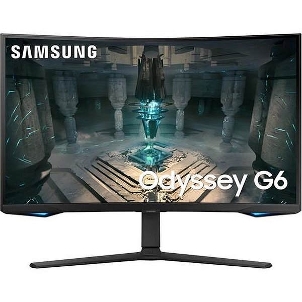 Monitor Curvo Samsung 27 LS27BG652EN 1440P HDR - Tela Preta