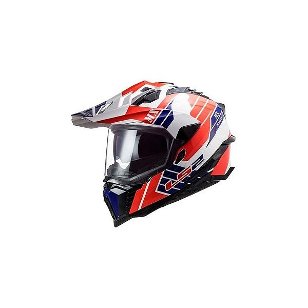 Capacete LS2 MX701 Explorer em Carbono para Motocross