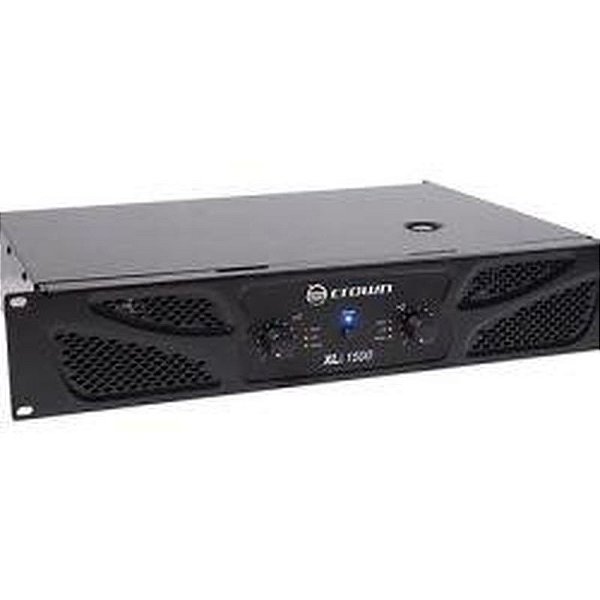 Amplificador Crown XLI 1500 - Potência Profissional 110V para Sons de Alta Performance