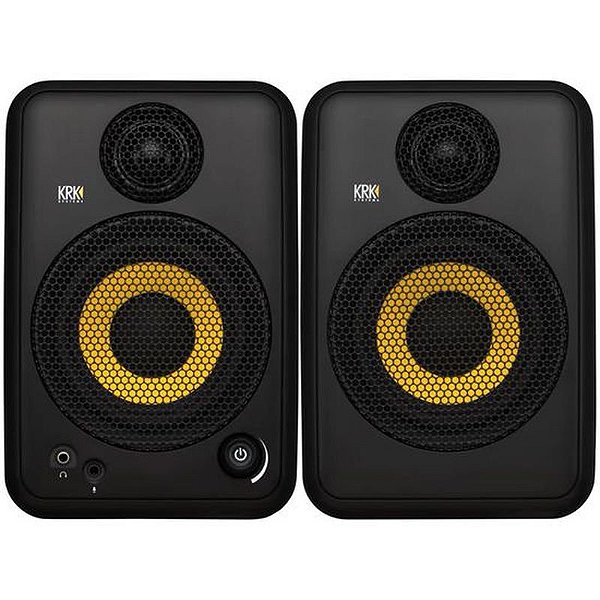 Monitores de Estúdio KRK Goaux 4 (Par) - Ativo e Passivo para Profissionais