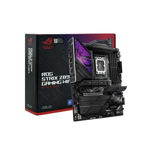 Placa Mãe Asus ROG Strix Z890-E Gaming Wi-Fi LGA 1851 DDR5 - Performance Superior