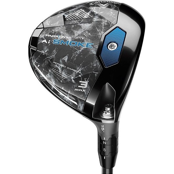 Wood de Fairway Callaway Paradym Ai Smoke MAX 3, 15° - Tensei AV Blue 65 S Direito