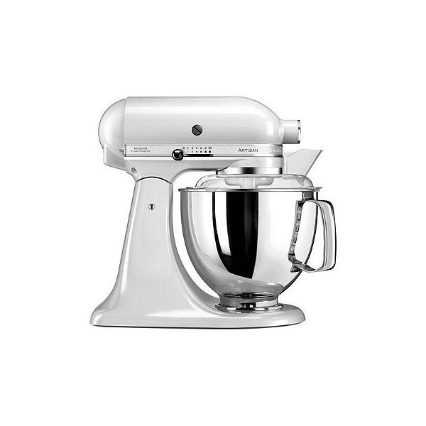 Batedeira Kitchenaid Artisan Branca 5KSM150PSEWH - Potência e Estilo na Cozinha