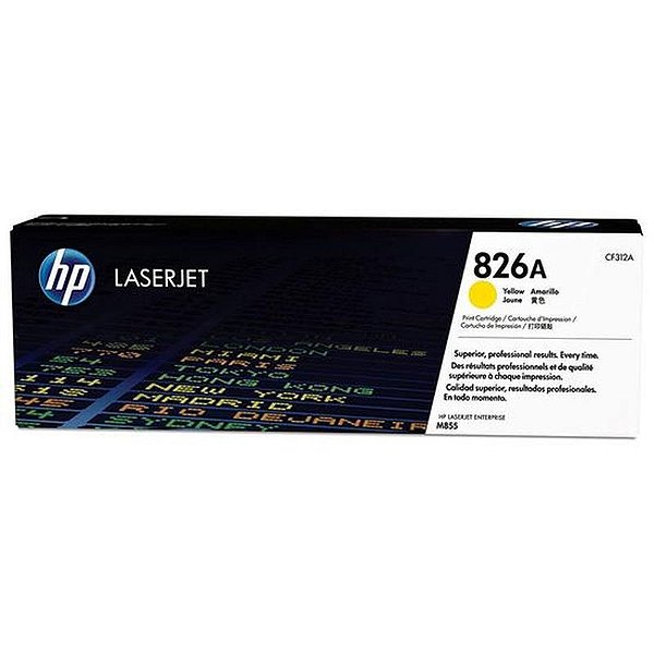 Toner Hp Cf312A 826A Amarelo