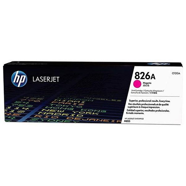 Toner Hp Cf313A 826A Magenta