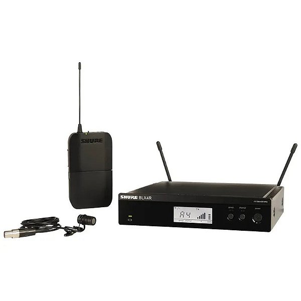 Microfone Sem Fio Shure BLX14R/W85-J10 Professional - Preto