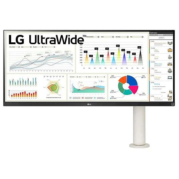 Monitor LG Ergo UltraWide 34WQ680-W 34 Full HD IPS/HDMI