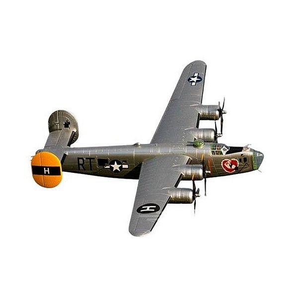 Avião de Controle Remoto FW B-24 Silver PNP FLW4011P