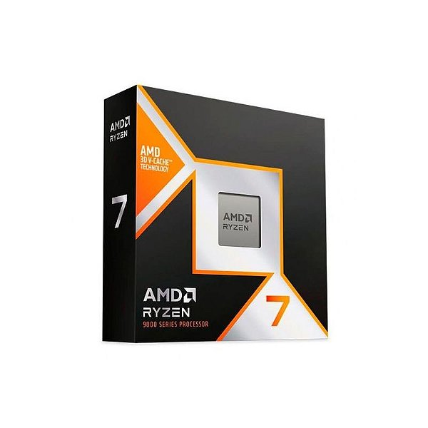Processador AMD Ryzen R7 9800X3D AM5 - Desempenho Superior 4.7GHz