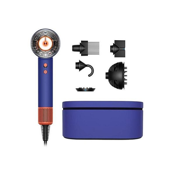 Secador de Cabelo Dyson Supersonic Nural HD16 1600W 220V - Azul Vinca e Topázio