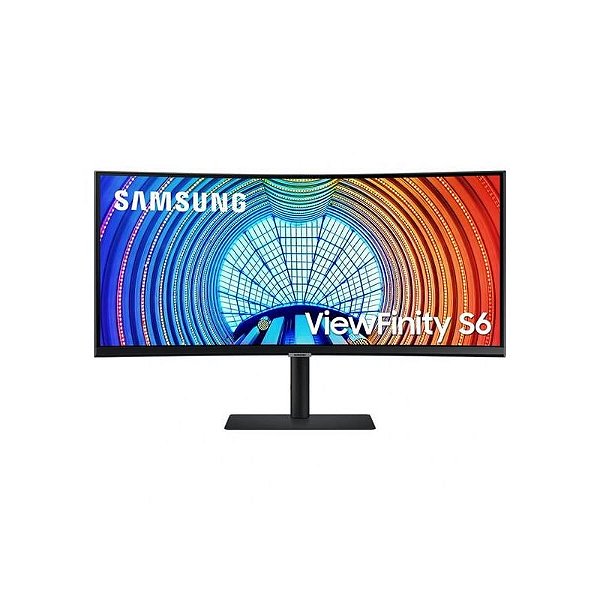Monitor Curvo Samsung 34 LS34C650UANXGO Uwqhd 100Hz - Tela Imersiva e Alta Performance