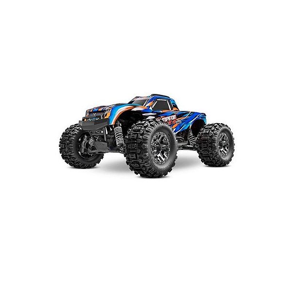 Carro Elétrico Traxxas 1/10 Stampede VXL 4WD TQi TSM Laranja 90376-4