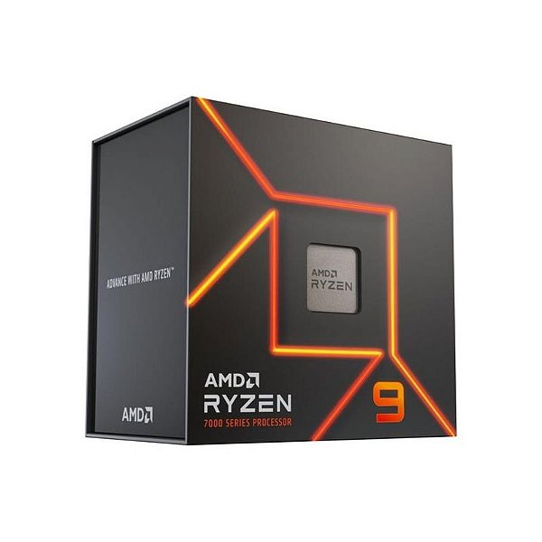Processador AMD Ryzen 9 7950X 4.5GHz, Socket AM5, 80MB Cache, Sem Cooler