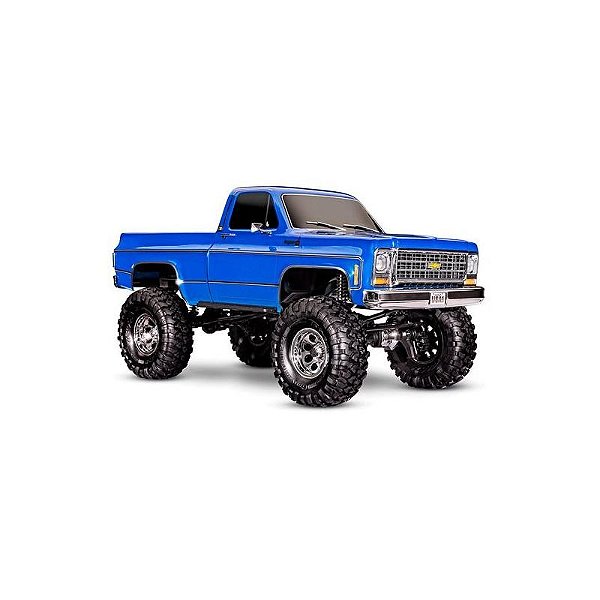 Caminhonete Traxxas 1/10 TRX-4 Cheyenne 79 K10 Crawler Tqi Azul 92056-4