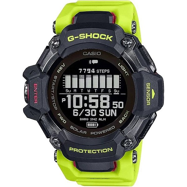 Relógio Casio GBD-H2000-1A9DR Digital Masculino - Resistente e Moderno