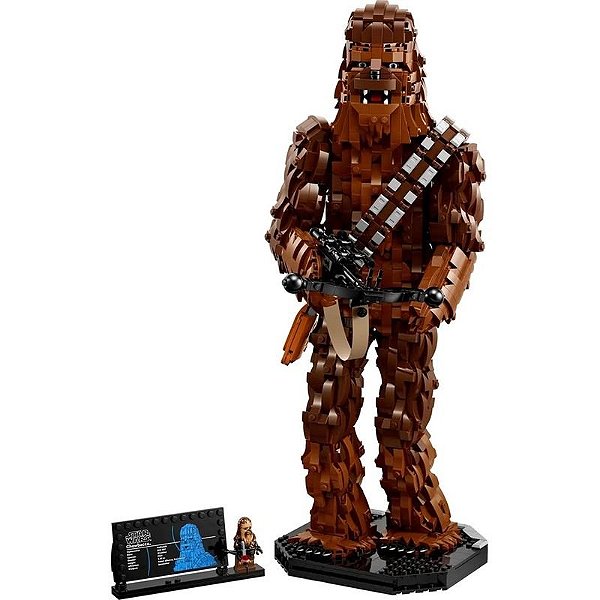 Lego Star Wars Chewbacca - Construa o Wookiee icônico com 2319 peças detalhadas