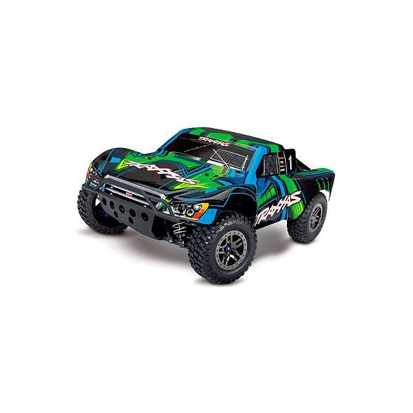 Traxxas Slash 4WD Ultimate BLX TSM 1/10 - Caminhão RC Verde 68277-4