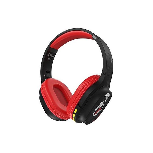 Fone de Ouvido Bluetooth Edição Especial Mickey Mouse - XTH-D660MK - Preto / Vermelho