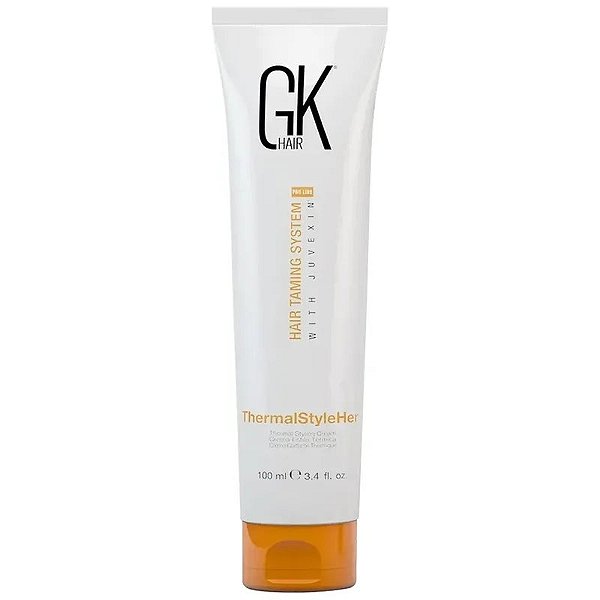 Controlador de Frizz GK Hair - Creme Térmico 100mL para Cabelos Macios e Brilhantes