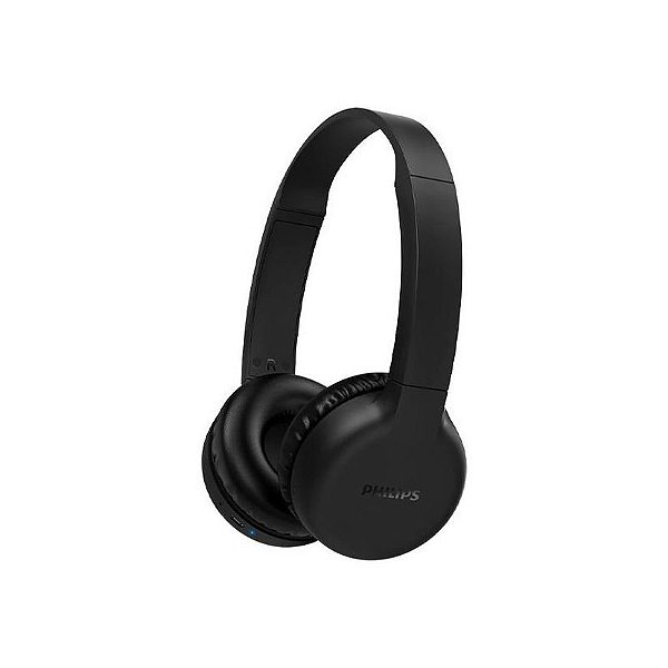 Fone de Ouvido Bluetooth Philips TAH1205BK/00 - Conforto e Som de Qualidade - Preto