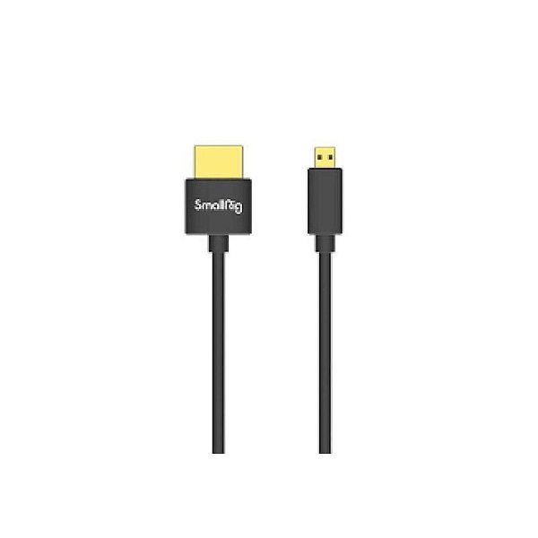 Cabo HDMI-Micro Slim 55CM Smallrig 3043B para Conexões de Vídeo Profissionais