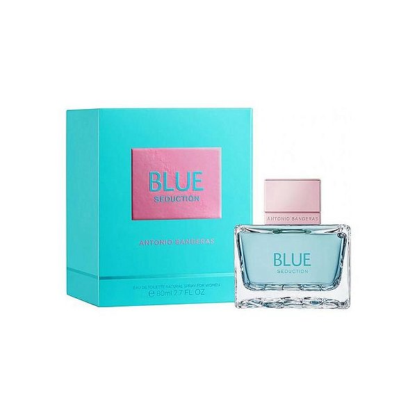 Perfume Feminino Antonio Banderas Blue Seduction Eau de Toilette 80ML