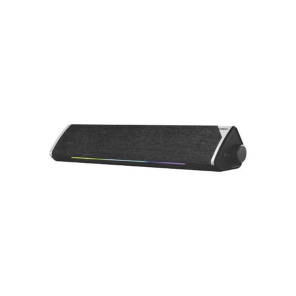 Caixa de Som RGB AS-92004B para Gaming - Conexão USB - Cor Preto
