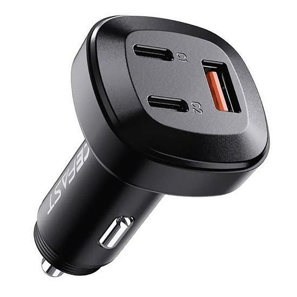Carregador Veicular Acefast B3 66W USB-C/A - Preto