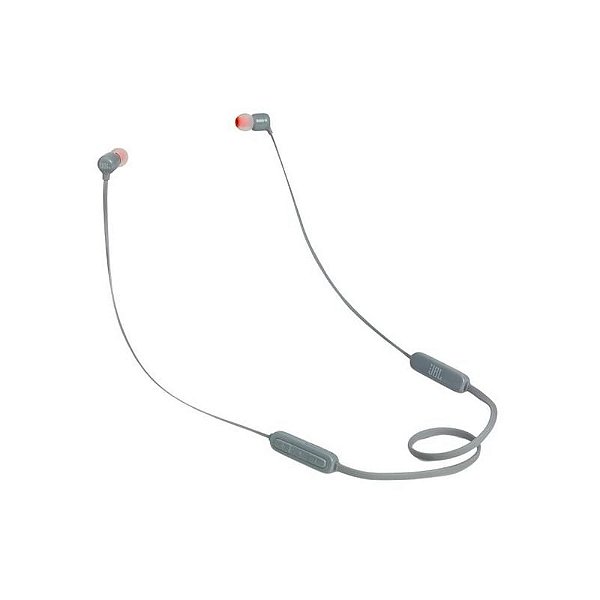 Fone de Ouvido Bluetooth JBL Tune 110BT - Sem Fio, Cinza, Som Imersivo de Alta Qualidade