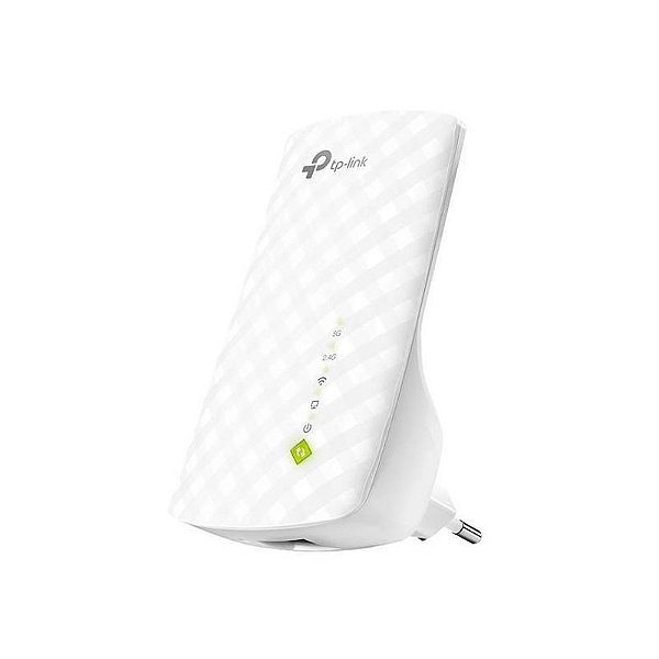 Repetidor de Sinal Wi-Fi TP-Link RE200 AC750 Dual Band 300 + 433 Mbps - Branco