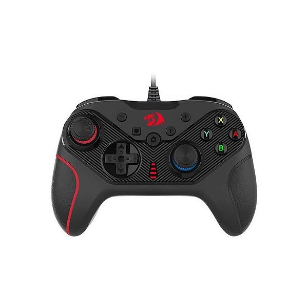 Controle Redragon G710 Rift para PlayStation 3 e PC - Conexão USB - Preto