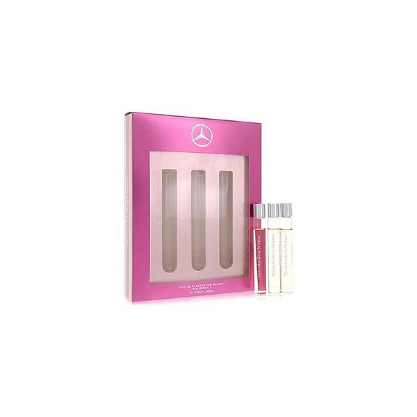 Kit Mini Mercedes-Benz Perfume Feminino 3X10Ml