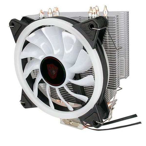 Cooler Para Processador Satellite Cc-73 De 1800 Rpm Para Intel E Amd - 1 Fan Preto