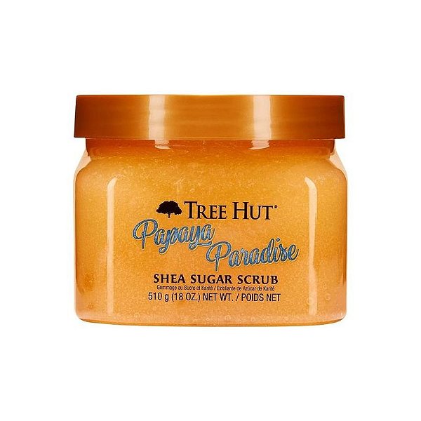 Esfoliante Corporal Tree Hut Shea Sugar Scrub - 510GR - Papaya Paradis Esfoliação Suave e Revigoran