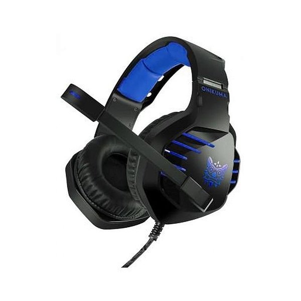 Fone De Ouvido Gaming Onikuma Md-K17 Para Pc/Ps4/Cel Azul