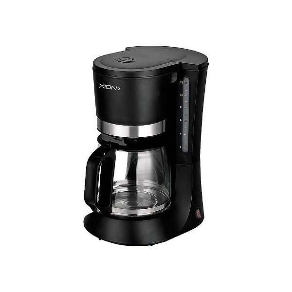 Cafeteira Elétrica Xion XI-CM12 220V - Preto e Prata